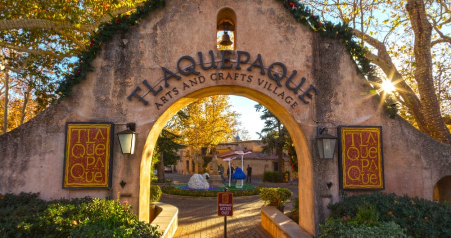Spend an afternoon shopping at the Tlaquepaque Arts and Shopping Village in Sedona
